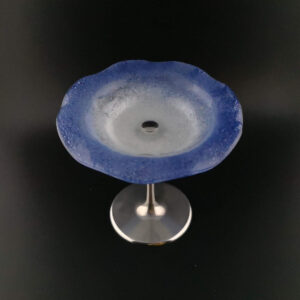 Corolla copa postre cristal de Murano