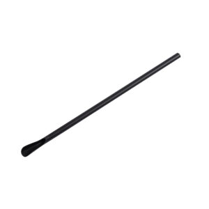 Pajita cuchara bio compostable 21/6 Negra (250u)