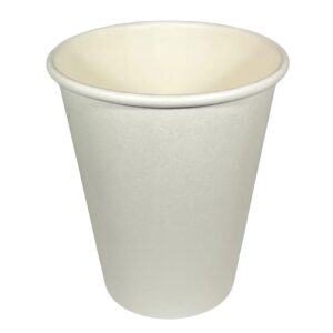 Vaso cartón bebida caliente 12oz (1.600 uds.) Blanco